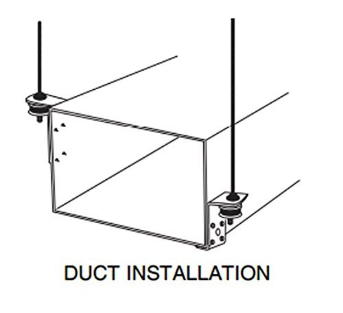 Air Conditioner Hanger AC Unit Bracket Ducting Mount HVAC AC Repair Installation (Large) N5