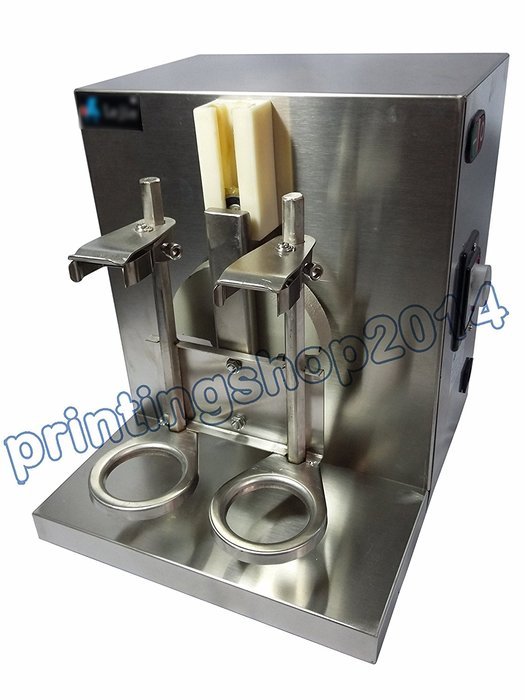 All Stainless Steel Double-cup Bubble Boba Milk Tea Shaker Auto Shaking Machine
