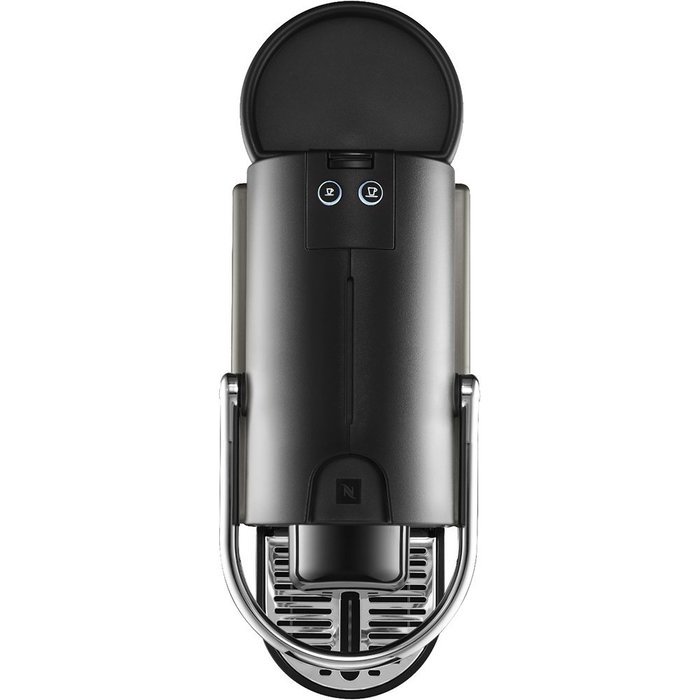 Nespresso Pixie Espresso Maker - Electric Titan (C60-US-TI-NE) with Aroma Stainless Steel One Serving Milk Frother