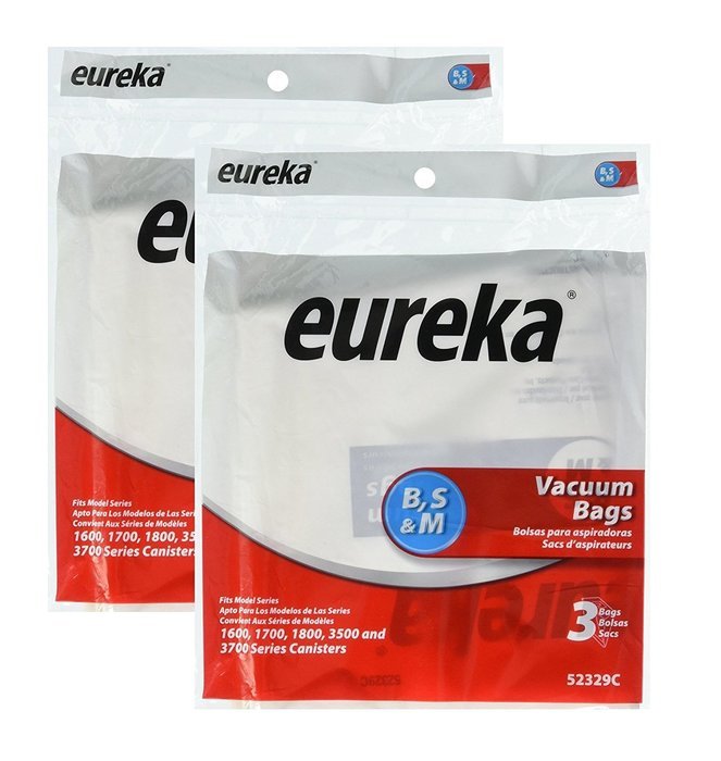 Genuine Eureka Style B Vacuum Bag 52329C - 3 bags N2