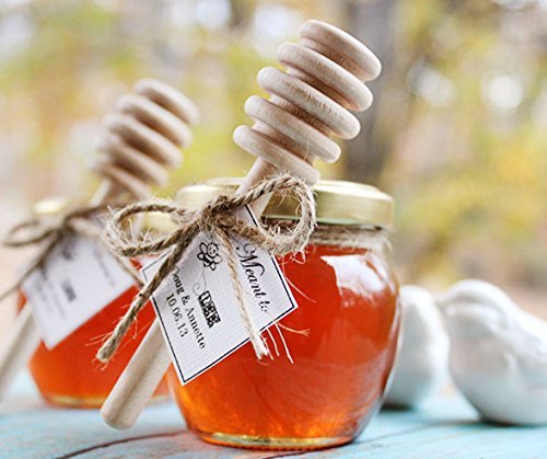 100 4" Honey Dippers for Favors or Resale N2