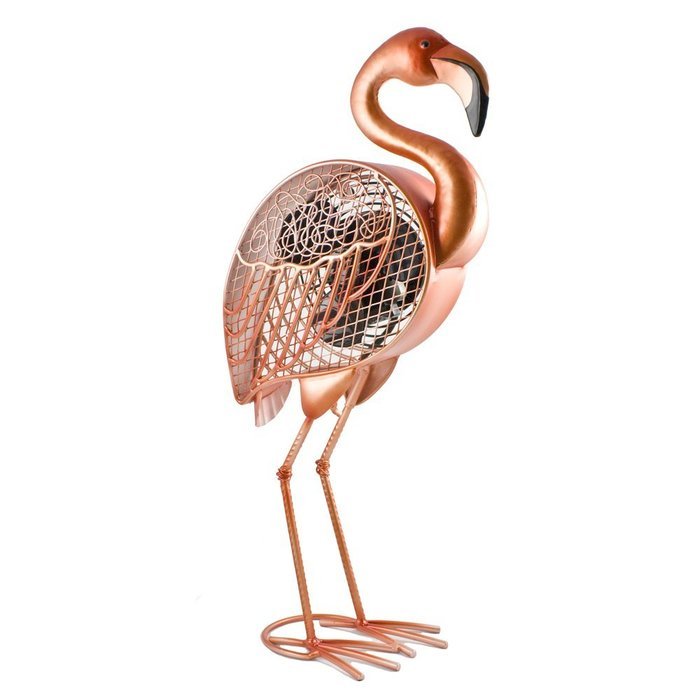 Deco Breeze Figurine Fan, Flamingo