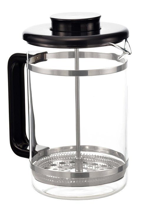 GROSCHE Mombasa Premium French Press 1500ml / 51oz with Stainless Steel Press Mechanism and Added Micro-Filter... N3
