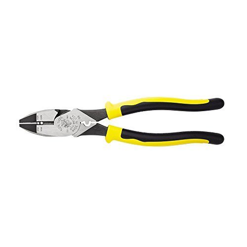 Klein Tools J2139NECRN Journeyman Side-Cutters with Wire Stripper/Crimper by Klein Tools