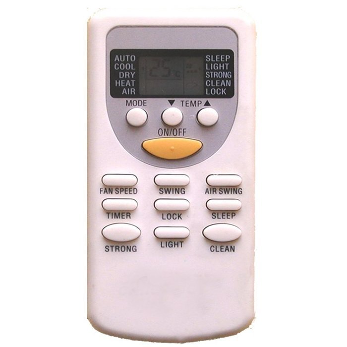 Generic Replacement Air Conditioner Remote Control for Yonan Sairon JBS Transco Fujiya Turbo Air lux Celestial...