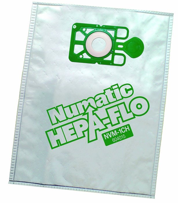 Numatic NVM-1CH HepaFlo' Disposable Filter Bags Pack - for the "Henry" HVR200A, the "Hetty" HET200A, the "James...