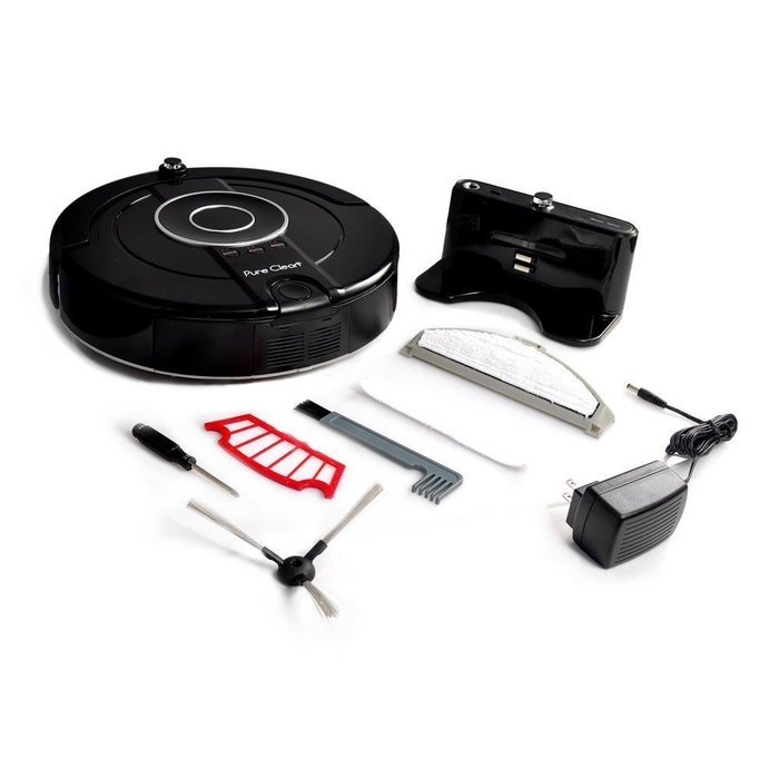 Smart Robotic Vacuum Floor Cleaner with Built in Camera - Schedule Automatic Cleaning and Remotely Control Robot...