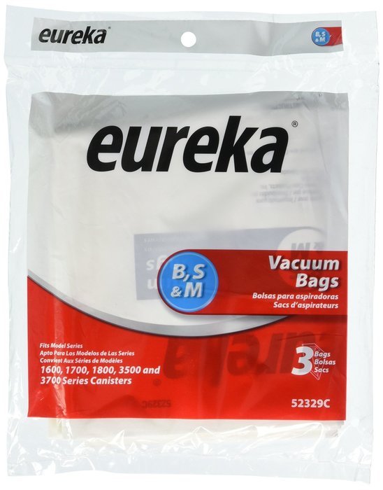 Genuine Eureka Style B Vacuum Bag 52329C - 3 Bags N3 Free Image Download