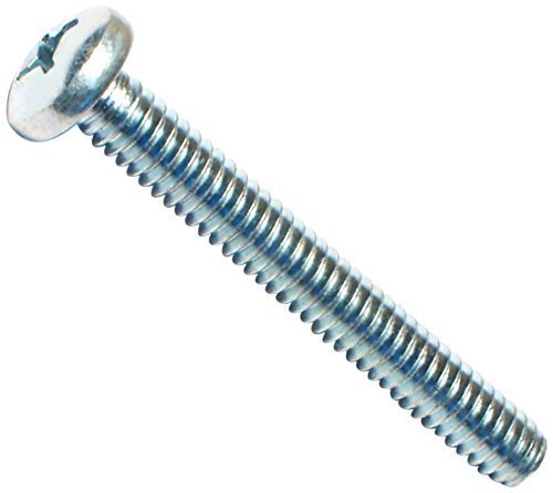 Hard-to-Find Fastener 014973297084 Phillips Pan Machine Screws, 1/4-Inch x 2-Inch, 30-Piece by Hard-to-Find Fastener