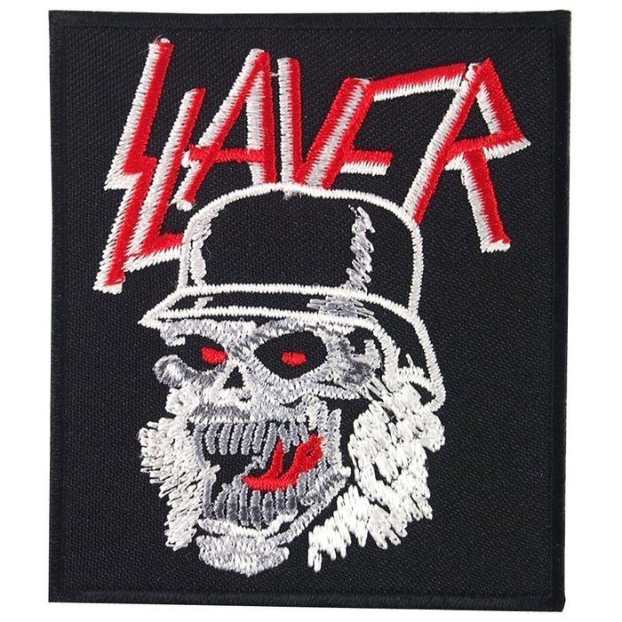Slayer Music Band Logo Jacket T Shirt Patch Sew Iron on Embroidered Cloth for Collection with Free Shipping By... N2