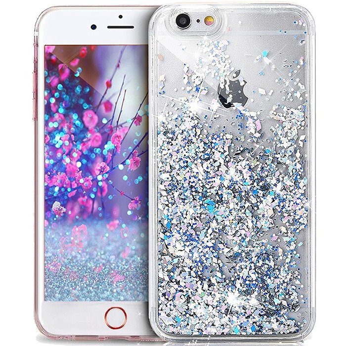 iPhone SE Case,iPhone 5S Case,iPhone 5 Case,ikasus iPhone SE 5S 5 [Liquid Glitter] Case,[Golden] Quicksand Sparkle... N7