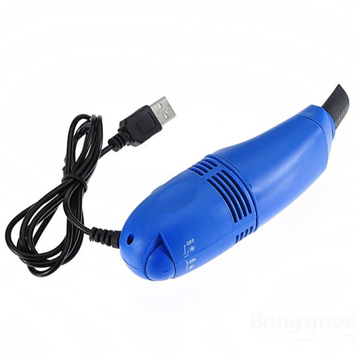 Mini USB Laptop Keyboard Cleaner Dust Collector Black N8