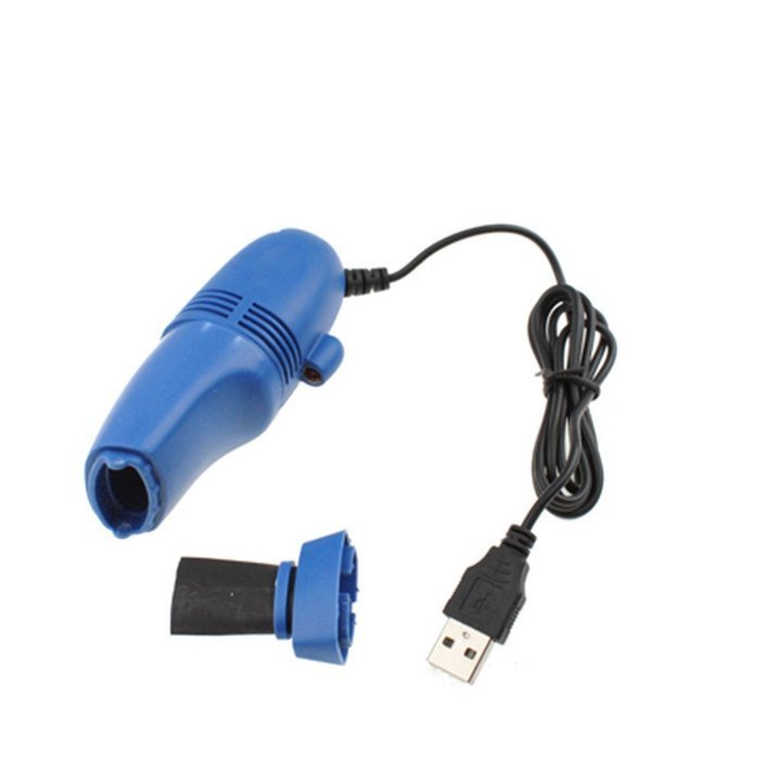 Mini USB Laptop Keyboard Cleaner Dust Collector Black N9