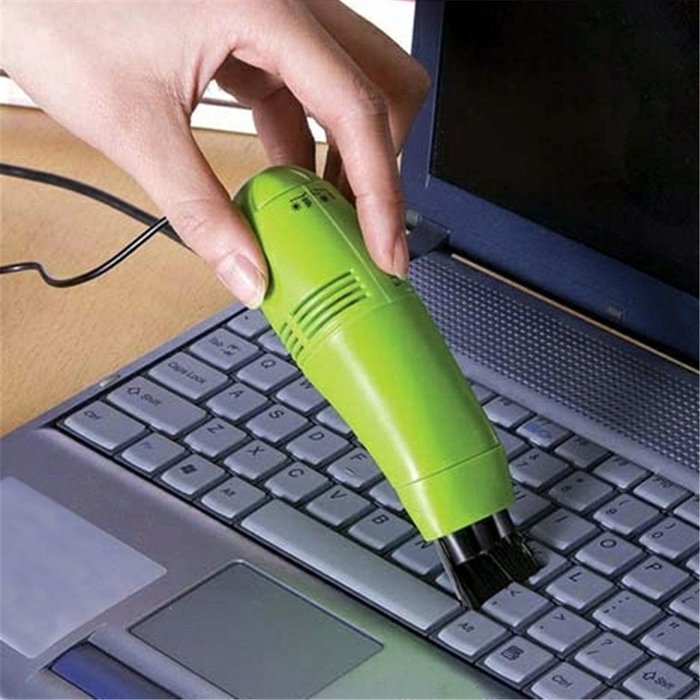 Mini USB Laptop Keyboard Cleaner Dust Collector Black N10