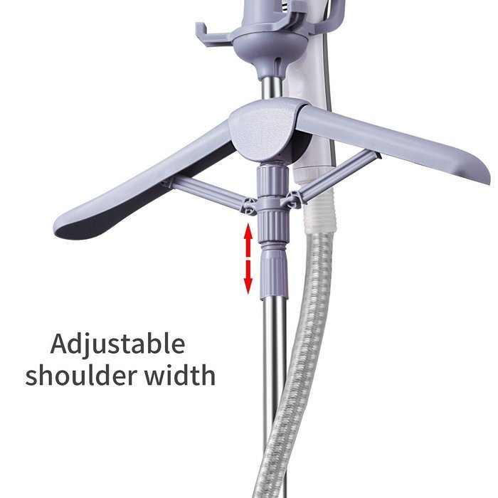 KAZOO 1500 ml Household Use Wrinkle Remover Clothes Fabric Garment Steamer Portable with Stand Blue N5
