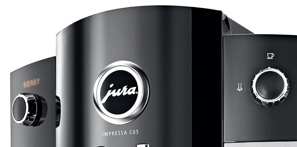 Jura IMPRESSA C65 Automatic Coffee Machine, Platinum