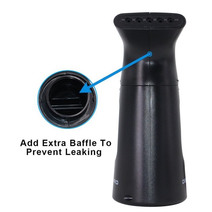 Dernord Mini Steamer Fast Heat-up Travel Garment Steamer 140ml Capacity Wrinkle Remover Perfect Home Handheld... N7
