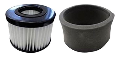 Eureka DCF-20 Washable & Reusable Filter & Foam; Fits Eureka Envirovac Uprights 3041AZ, 3041AQU, 3041RED, 3041BZ...