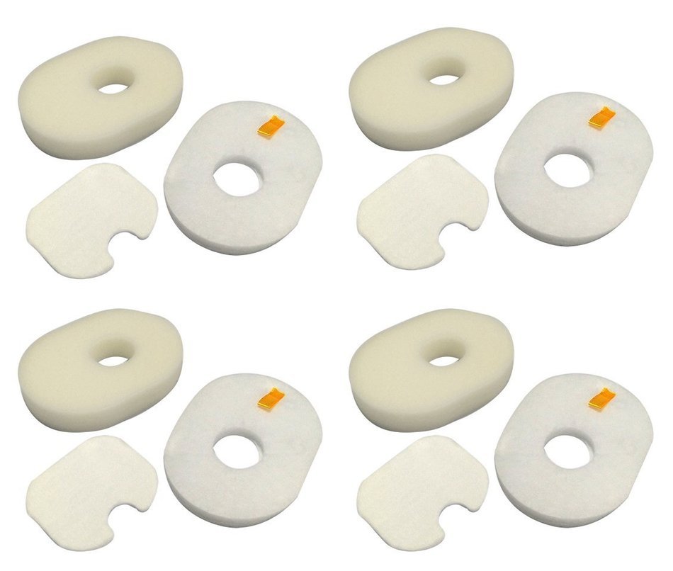 2 Packs Foam & Felt Filter Set for Shark Rocket HV300 HV310 XFFV300 UV450 Vacuum Filter (2) N2
