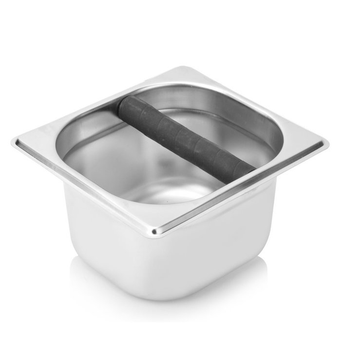MyLifeUNIT Stainless Steel Coffee Espresso Knock Box 7" x 5"