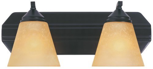 Designers Fountain 6602-ORB Piazza 2 Light Bath Bar by Designers Fountain