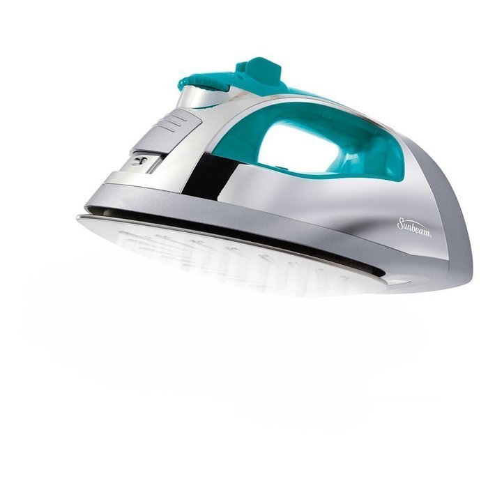 Sunbeam Steam Master Iron with Anti-Drip Non-Stick Stainless Steel Soleplate and 8' Retractable Cord, 1400 Watt N14