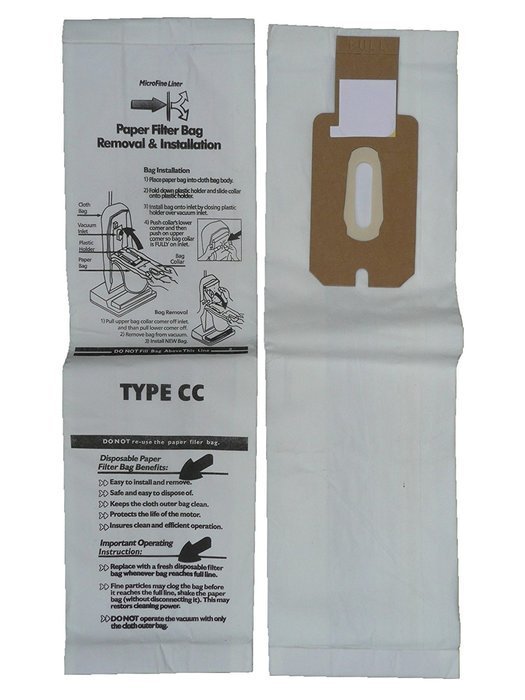 24 Oreck Type CC Xl Micro Filtration Vacuum Bags, Fits All XL7, XL21, 2000's, 3000's, 4000's, 8000's, 9000's series... N2