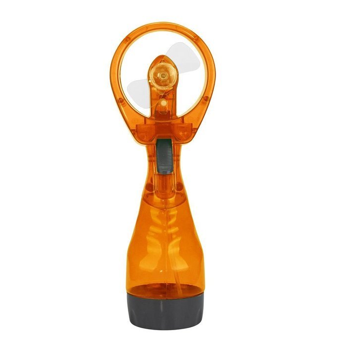 Rumas&reg; Portable Handheld Mini Air Conditioner Cooler Fan Spray Battery (red) N4