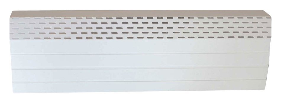 Neat Heat Baseboard Covers Bright Front Cover, 72", White