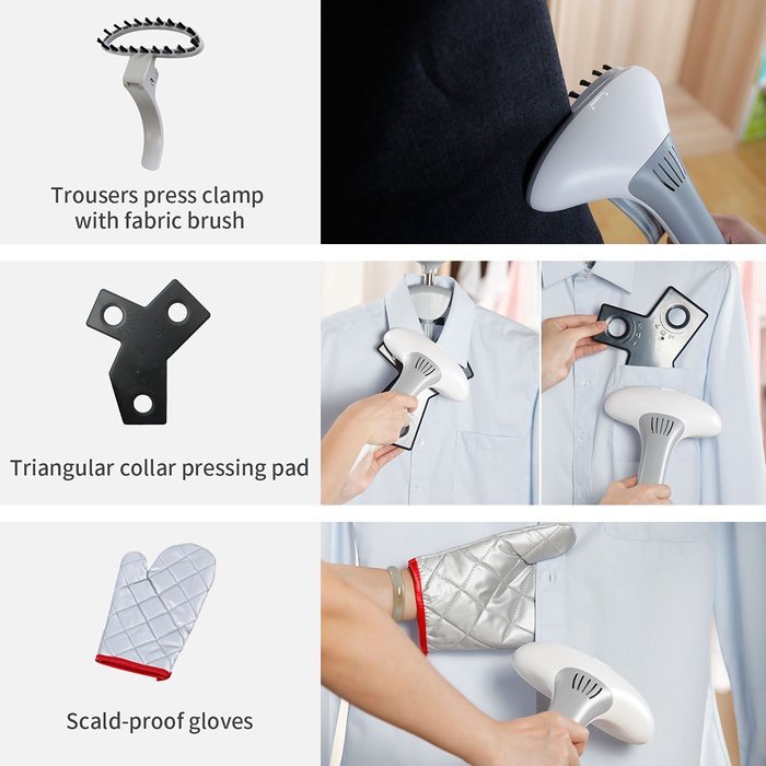 Kazoo 1580W Commercial Garment Steamer, Professional for Hotels and Clothing Stores N4