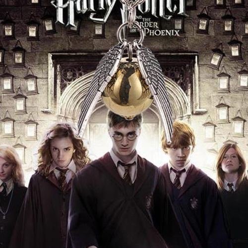 Harry Potter Hogwarts Wings Golden Snitch Pendant Necklace Gifts N2