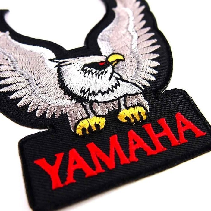 Yamaha Eagle Motorcycles Bikes Vintage Racing Accessories Jacket Patches for Collection with By Botan N4
