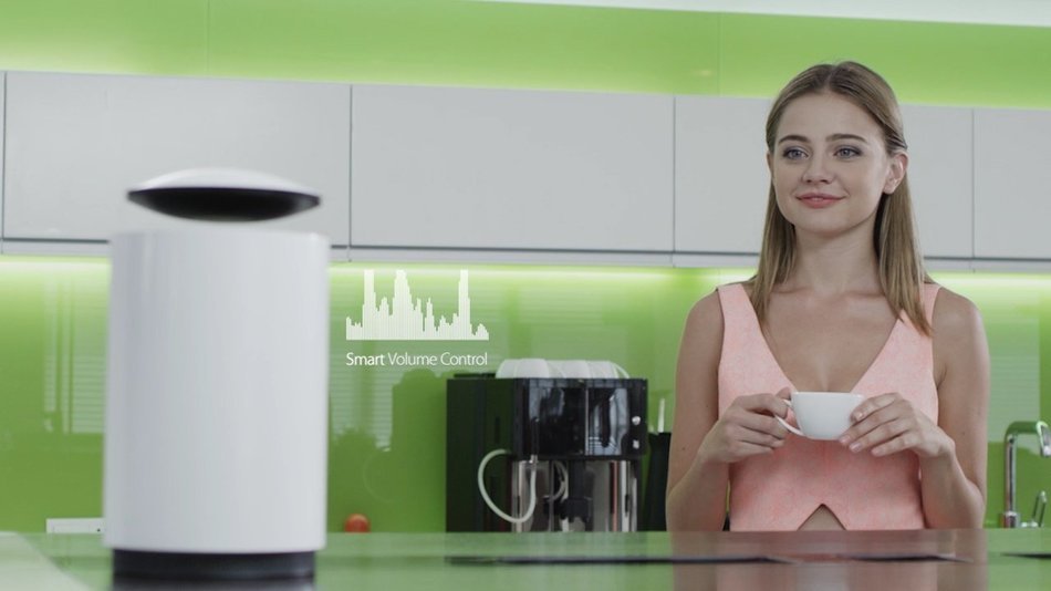 Mars by Crazybaby &ndash; World&rsquo;s Only Auto Levitating Speaker with Subwoofer, Black N2