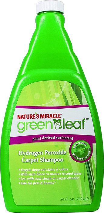 Nature's Miracle Green Leaf Hydorgen Perozide Carpet Shampoo, 24 oz
