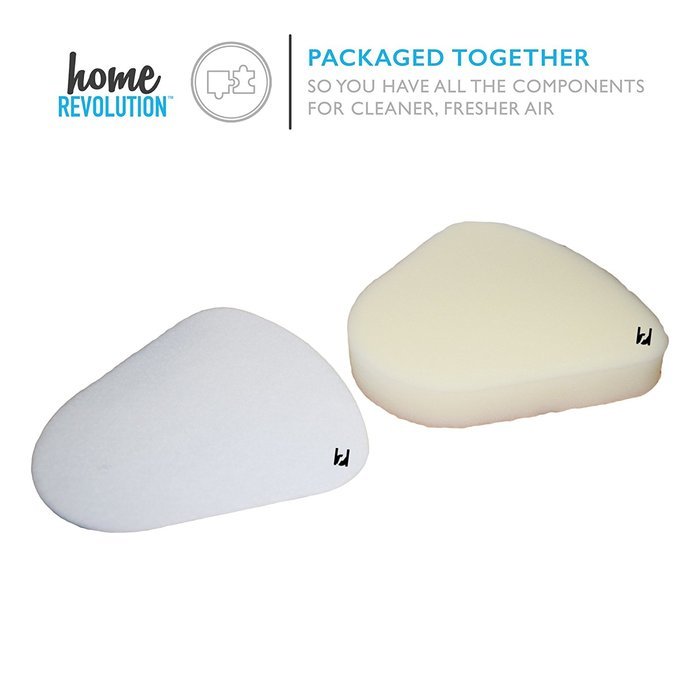 Shark XFF350 NV350 Foam and Felt Washable Replacement Home Revolution Brand Pre-filter; To fit Navigator Lift-Away... N5