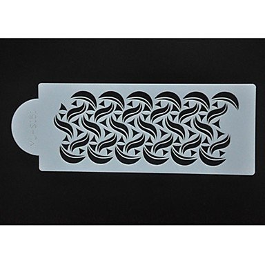 Sher Culinary Stencil Cake Border Stencil Cake Tools ST-406