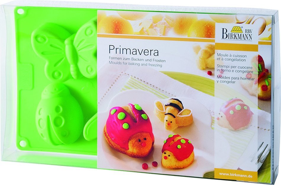 Birkmann Primavera Insect Shaped Silicone Mold for Baking or Freezing