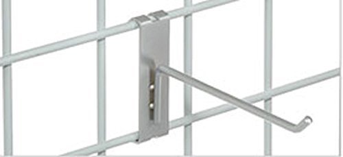Nexel APH8 Peg Hook, 8, Chrome Finish, Chrome (Pack of 12) by Nexel