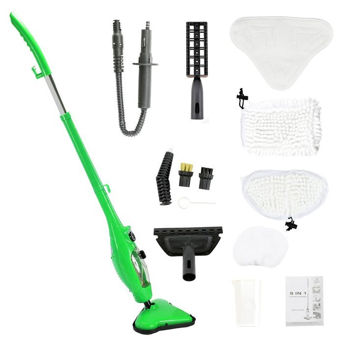 MissyeeDirect Steam Mop X5 Steam Cleaners for Floor Carpet Window Clothes Kitchen Bathroom N4