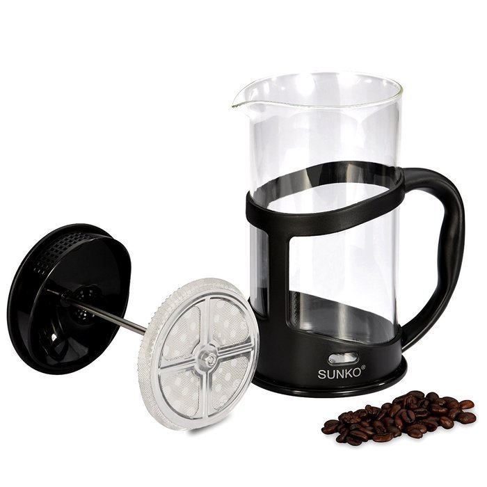 SUNKO French Press Espresso Cappuccino Coffee Maker N2