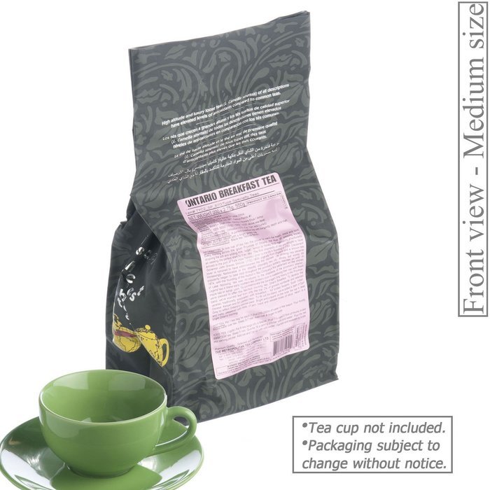 Metropolitan Tea 200 Count Pyramid Shaped Teabags, Ontario Breakfast Tea
