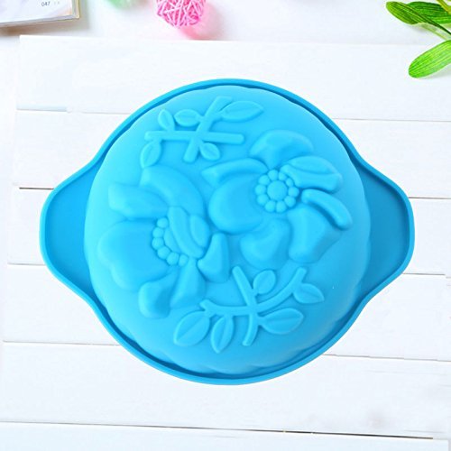 flower baking tools for cakes silicone mold lace mold chocolate bowl mold peony-shaped bowl silicone pudding soap... N4