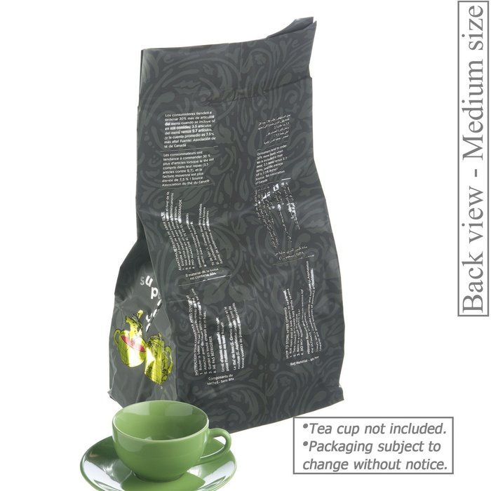 Metropolitan Tea 200 Count Pyramid Shaped Teabags, Mint Green N2 free ...