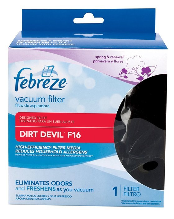 Febreze Dirt Devil F16 Replacement Vacuum Filter