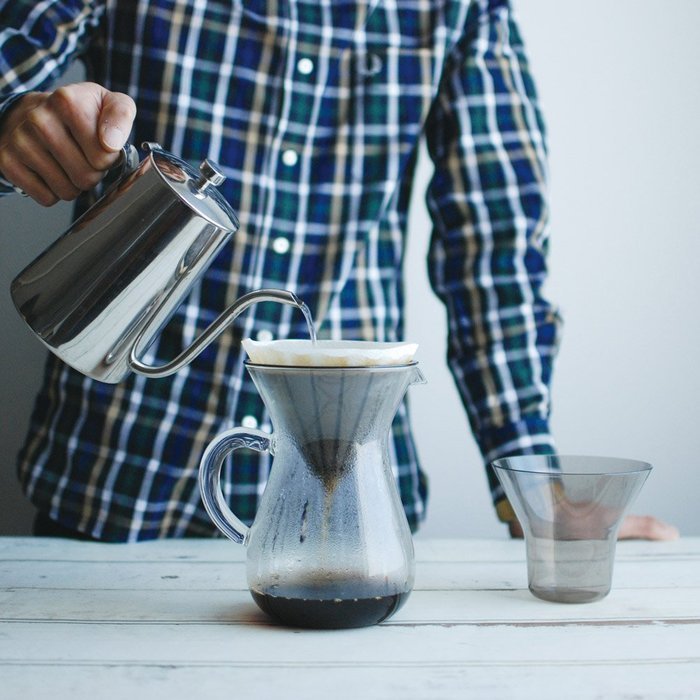300 ml (2 Cups) Carafe Coffee Set with 20 Filters by Kinto for "Slow" Coffee