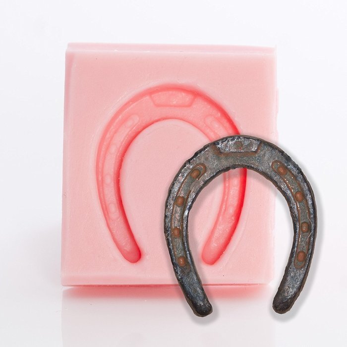 Miniature Horse Shoe Silicone Mold Chocolate, Fondant, Candy, Resin, Clay, Flexible and Easy to Use. Creates a...