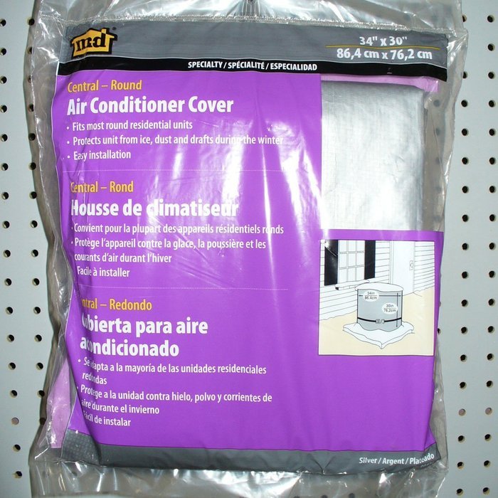 M-D Building Products 03426 34-Inch by 30-Inch Round Central Air Conditioner Cover N4