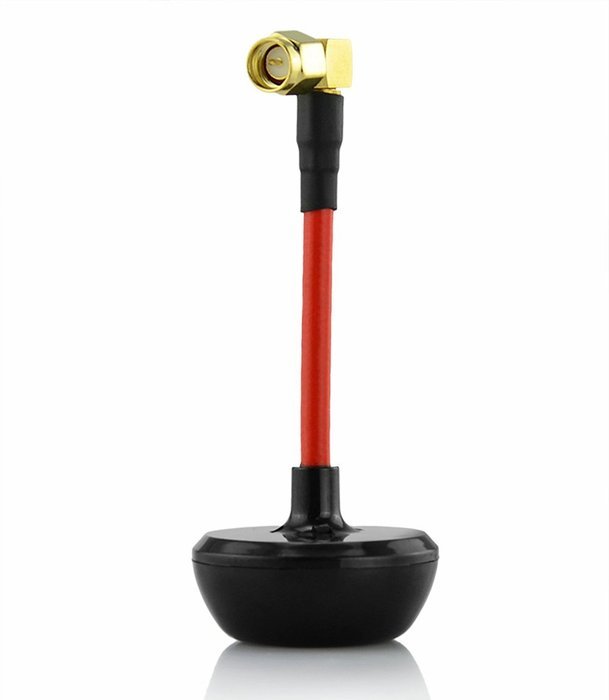 YoCoo 5.8GHz Drone FPV Antenna 90 Degree Mushroom Antenna SMA for QAV250 FPV Racing Quadcopter (Rightangle inner... N8