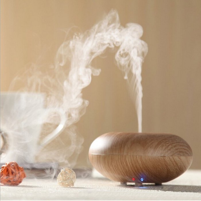 TopReturn&reg; Bois Series 140ML Aromatherapy Essential Oil Diffuser Ionizer Air Humidifier, Wood Grain Style, Super... N20