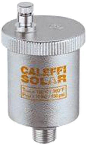Caleffi 250041A Solar Systems Automatic Air Vent, 1/2-Inch NPT Connection by Caleffi
